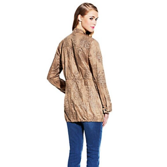 Two By VINCE CAMUTO Leopard Anorak Jacket/Coat SMALL NWT $169 - Picture 4 of 4